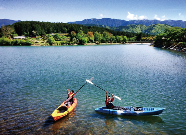 元五輪強化選手イトウ キタルのカヤック体験会）