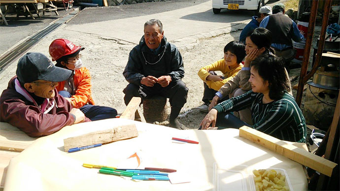 上矢作製材体験イベント