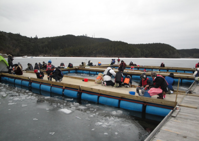 保古の湖ワカサギ釣り